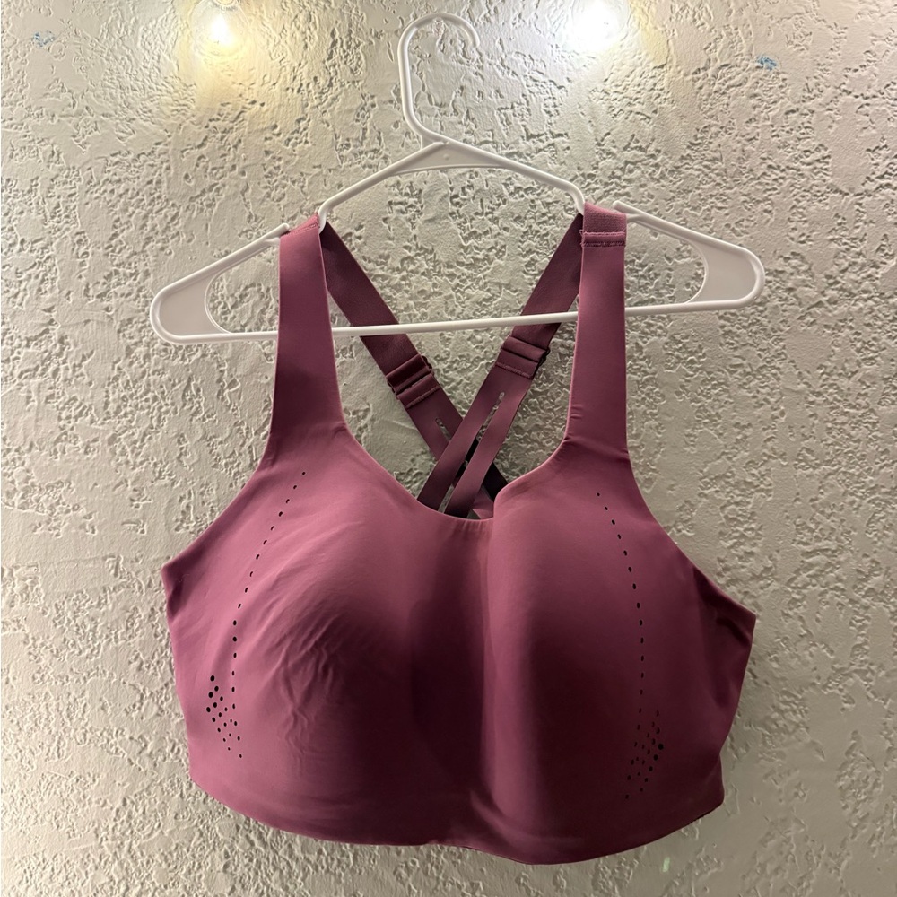 Lululemon Women's Cross-Back Sports Bra - Purple High Impact